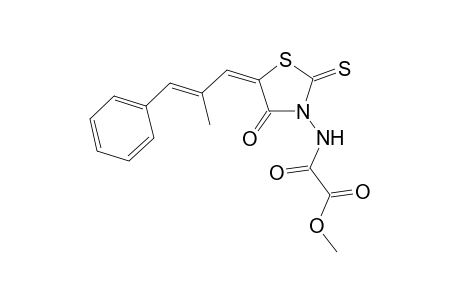 3-[2'-(Methoxyoxalyl)amino]-5-[2'-methyl-3'-phenylpropenylidene]-2-thioxothiazolidin-4-one