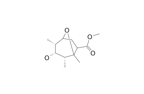 METHYL-3-HYDROXY-2,4,5-TRIMETHYL-8-OXABICYCLO-[3.2.1]-OCT-6-AN-3-ALPHA-OL-CARBOXYLATE