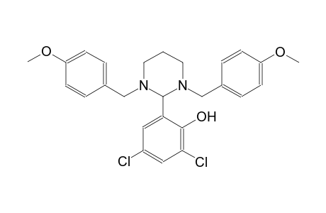 2-[(2S)-1,3-bis(p-anisyl)hexahydropyrimidin-1-ium-2-yl]-4,6-dichloro-phenolate