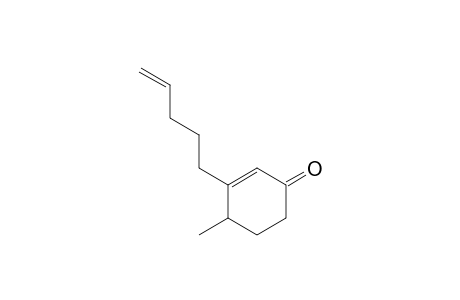 4-Methyl-3-(pent-4-en-1-yl)cyclohex-2-en-1-one