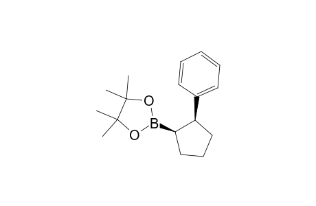 4,4,5,5-TETRAMETHYL-2-(2-PHENYLCYCLOPENTYL)-1,3,2-DIOXABOROLANE