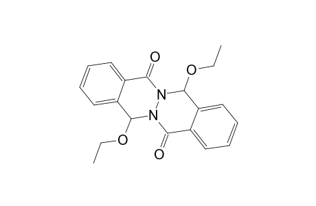 7,14-Diethoxyphthalazino[2,3-b]phthalazine-5,12(7H,14H)-dione