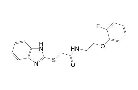 acetamide, 2-(1H-benzimidazol-2-ylthio)-N-[2-(2-fluorophenoxy)ethyl]-