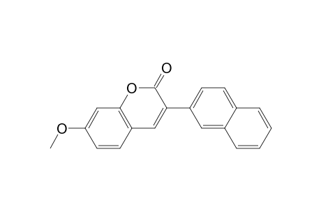 7-Methoxy-3-(naphthalen-2-yl)-2H-chromen-2-one
