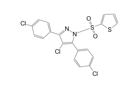 1H-pyrazole, 4-chloro-3,5-bis(4-chlorophenyl)-1-(2-thienylsulfonyl)-