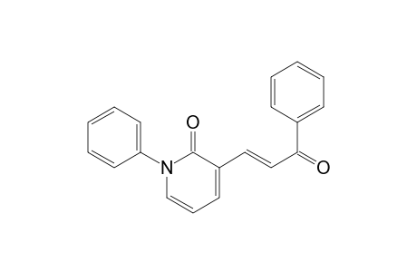 3-[(E)-3-keto-3-phenyl-prop-1-enyl]-1-phenyl-2-pyridone