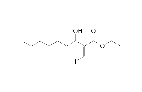 (E)-ethyl 3-hydroxy-2-(iodomethylene)nonanoate