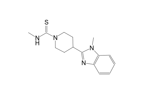 1-piperidinecarbothioamide, N-methyl-4-(1-methyl-1H-benzimidazol-2-yl)-