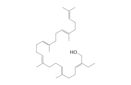 (2E,6E,10E,14E,18E)-2-ethyl-6,10,15,19,23-pentamethyl-tetracosa-2,6,10,14,18,22-hexaen-1-ol