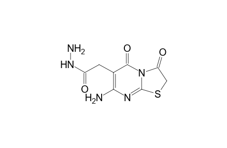2-(7-Amino-3,5-dioxo-2,3-dihydro-5H-thiazolo[3,2-a]pyrimidin-6-yl)aceto-hydrazide