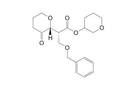 (2R,3S)-Acetic Acid 2-[(Benzyloxy)(2R)-3-oxotetrahydropyran-2-yl]-(R)-methyl]tetrahydropyran-3-yl Ester