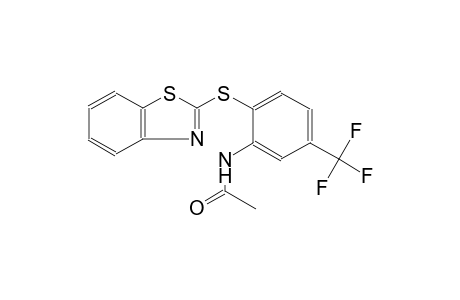 Acetamide, N-[2-(2-benzothiazolylthio)-5-trifluoromethylphenyl]-