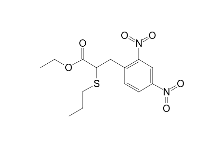 ETHYL-2-PROPYLTHIO-3-(2,4-DINITROPHENYL)-PROPIONATE