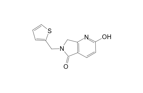 6,7-Dihydro-2-hydroxy-1(N)-(2-thienylmethyl)-5-oxopyrrolo[3,4-b]pyridine