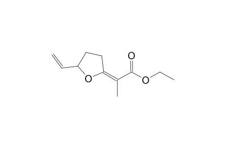 2-(1-Ethoxycarbonylethylidene)-5-vinyltetrahydrofuran