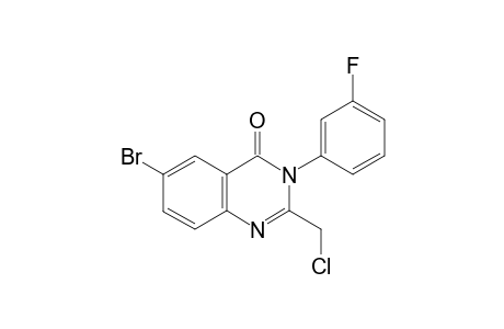 6-bromo-2-(chloromethyl)-3-(3-fluorophenyl)quinazolin-4(3H)-one