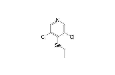 3,5-Dichloro-4-(ethylselenenyl)pyridine