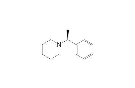 1-[(1S)-1-phenylethyl]piperidine