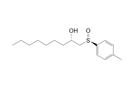 1-[(p-Tolyl)sulfanyl]-2-hydroxynonae - S-oxide