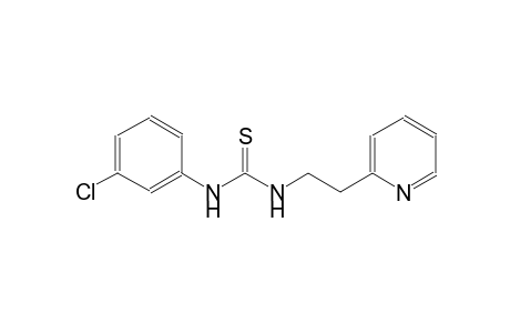N-(3-chlorophenyl)-N'-[2-(2-pyridinyl)ethyl]thiourea