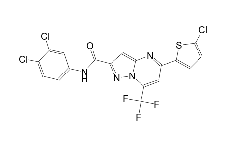 5-(5-chloro-2-thienyl)-N-(3,4-dichlorophenyl)-7-(trifluoromethyl)pyrazolo[1,5-a]pyrimidine-2-carboxamide