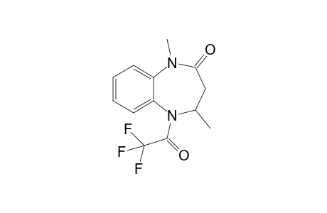 1,4-Dimethyl-5-(trifluoroacetyl)-1,3,4,5-tetrahydro-2H-1,5-benzodiazepin-2-one