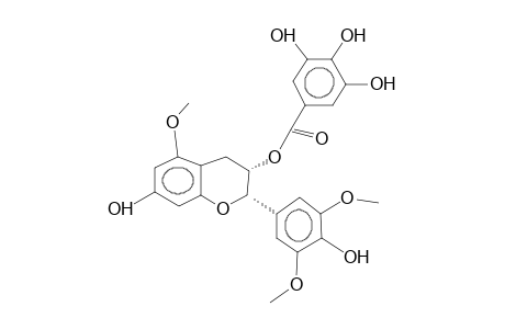 (2R,3R)-7,4'-DIHYDROXY-5,3',5'-TRIMETHOXYFLAVAN-3-O-GALLATE