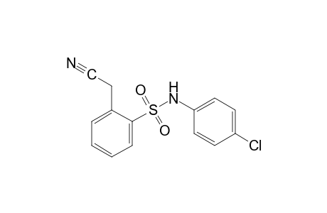 4'-chloro-α-cyano-o-toluenesulfonanilide