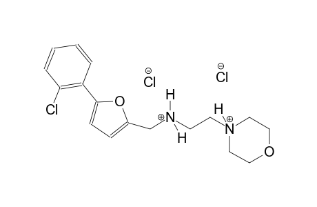 morpholinium, 4-[2-[[[5-(2-chlorophenyl)-2-furanyl]methyl]ammonio]ethyl]-, dichloride