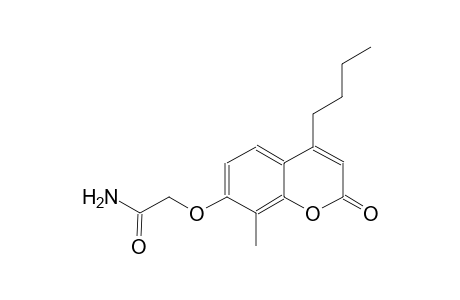 acetamide, 2-[(4-butyl-8-methyl-2-oxo-2H-1-benzopyran-7-yl)oxy]-