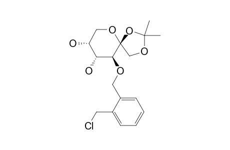 3-O-(2-CHLOROMETHYLBENZYL)-1,2-O-ISOPROPYLIDENE-BETA-D-FRUCTOPYRANOSE