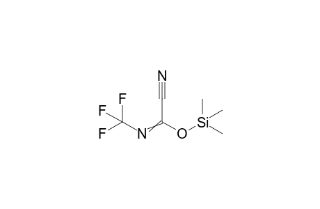 (Trifluoromethylimino)(trimethylsilyloxy)acetonitrile
