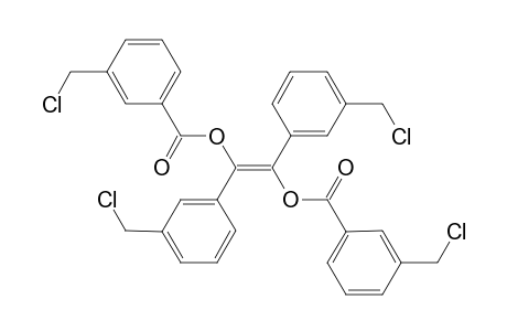 {1,2-bis[(3'-<Chloromethyl>phenyl)-1,2-ethenediyl} 1,2-bis(3''-<chloromethyl>benzoate)