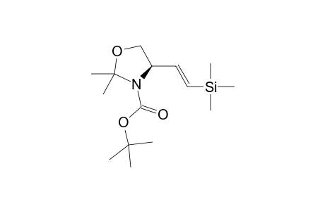 (4R)-2,2-dimethyl-4-[(E)-2-trimethylsilylethenyl]-3-oxazolidinecarboxylic acid tert-butyl ester
