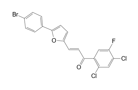 1-(2,4-Dichloro-5-fluorophenl)-3-[5-(p-bromophenyl)-2-furyl)-2-propen-1-one