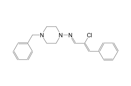 N-(4-benzyl-1-piperazinyl)-N-[(E,2Z)-2-chloro-3-phenyl-2-propenylidene]amine