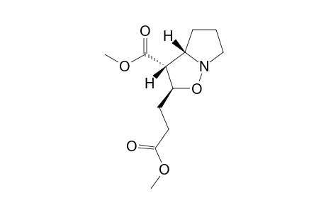 Methyl (2RS,3SR,3aRS)-2-(2-Methoxycarbonylethyl)hexahydropyrrolo[1,2-b]isoxazole-3-carboxylate
