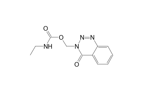 1,2,3-Benzotriazine-3(4H)-carbamic acid, N-methyl-4-oxo-, ethyl ester