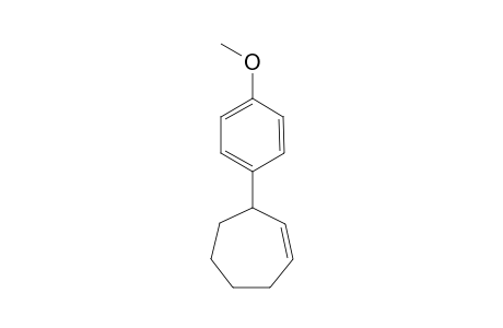 3-(4-Methoxyphenyl)cycloheptene