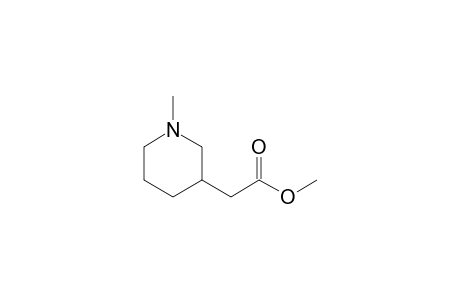 1-Methyl-3-(carbomethoxymethyl)piperidine