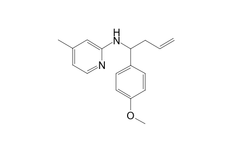 N-(3-Methyl-2-pyridyl)-N-[1-(4-methyloxyphenyl)-3-butenyl]amine