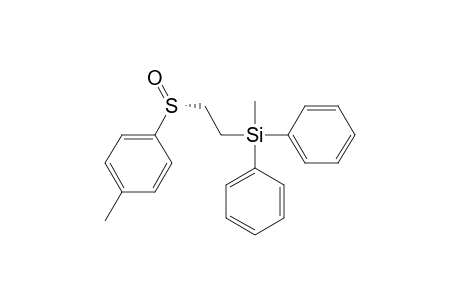 (R)-p-Tolyl 2-(methyldiphenylsilyl)ethyl sulfoxide