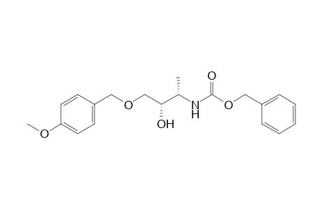 (phenylmethyl) N-[(2S,3S)-4-[(4-methoxyphenyl)methoxy]-3-oxidanyl-butan-2-yl]carbamate