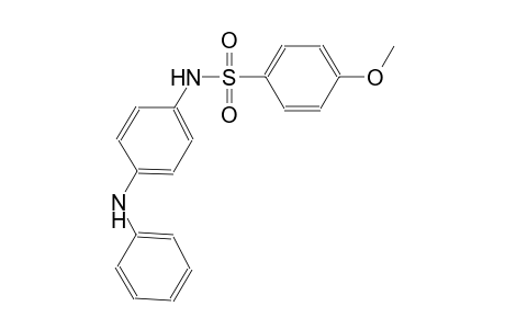 N-(4-anilinophenyl)-4-methoxybenzenesulfonamide