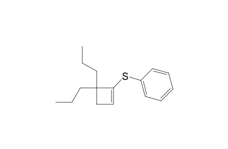 4,4-Di-N-propyl-1-phenylthio-1-cyclobutene