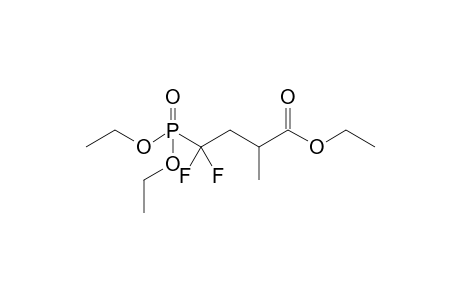 4-Diethoxyphosphoryl-4,4-difluoro-2-methyl-butyric acid ethyl ester