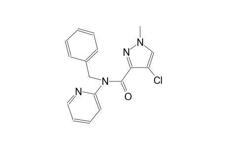 N-benzyl-4-chloro-1-methyl-N-(2-pyridinyl)-1H-pyrazole-3-carboxamide