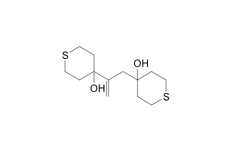 4,4'-(1"-Methyleneethane-1",2"-diyl)-bis[tetrahydro-2H-thiopyran-4-ol]