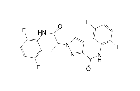 1H-pyrazole-1-acetamide, N-(2,5-difluorophenyl)-3-[[(2,5-difluorophenyl)amino]carbonyl]-alpha-methyl-