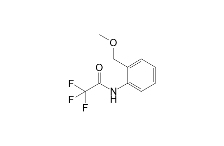 2,2,2-trifluoro-N-[2-(methoxymethyl)phenyl]acetamide